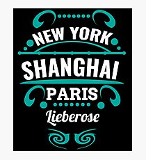 Lieberose - Our city is not a Weltmertopole but you should. Photographic Print
