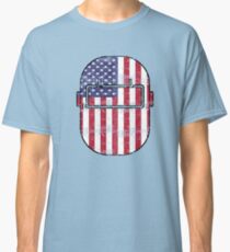 American Welder USA Flag Hood Classic T-Shirt