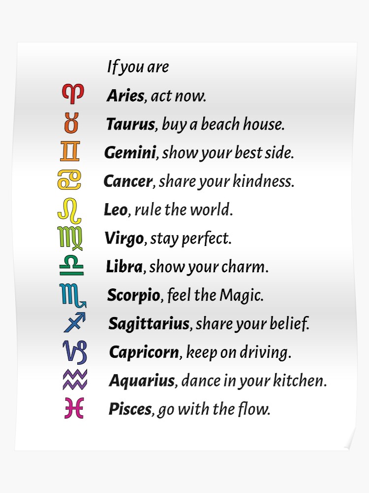 show all astrology signs