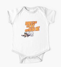 Sorry I'm Late My Cat What Sitting On Me - Cats One Piece - Short Sleeve
