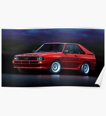 Audi Sport Quattro Poster