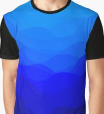 Blue Waves Graphic T-Shirt