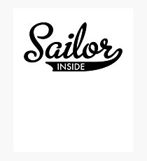 sailor inside Photographic Print