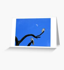 Under the moon Greeting Card
