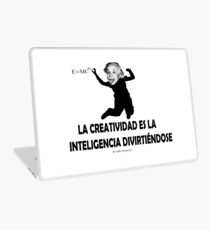 Vinilo para portátil EINSTEIN: LA CREATIVIDAD ES LA INTELIGENCIA DIVIRTIENDOSE