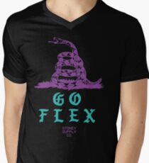 Don't Tread On Me, Go Flex Stoney Supply Co Men's V-Neck T-Shirt