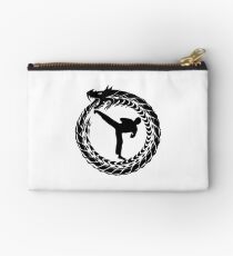 Karate Sidekick Zipper Pouch