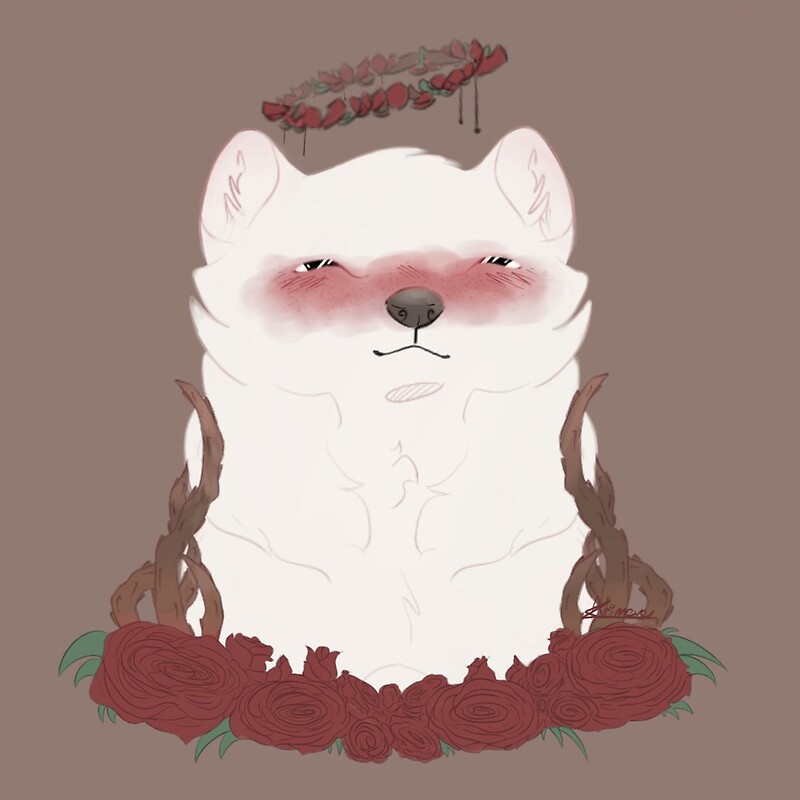 "Rose Fox" by Arimeve Redbubble