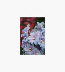 Purple Flowers Art Board