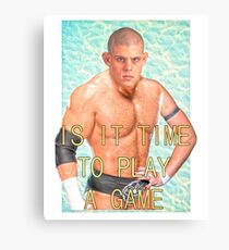 ContraBRAND Wrestling - Play a Game Canvas Print