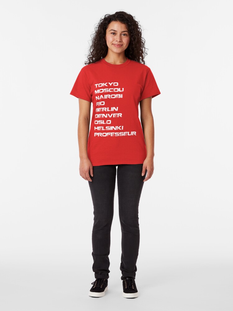 T-shirt classique ''La casa de papel' : autre vue