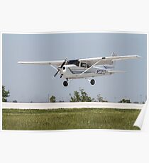 Cessna 172 Landing Poster