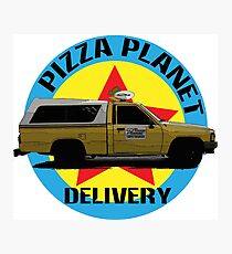 PIZZA PLANET Photographic Print
