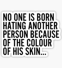 Hate Racism Sticker