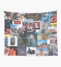 Film, Music, and Art Collage Wall Tapestry
