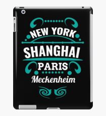 Meckenheim - Our city is not a Weltmertopole but you should. iPad Case/Skin