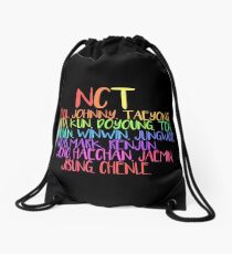 NCT. Drawstring Bag