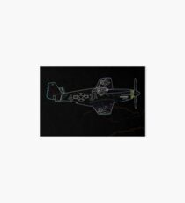 P-51 Mustang Art Board