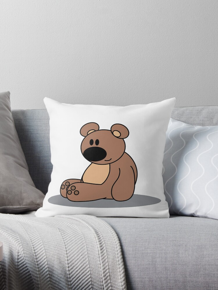 pillowfort bear throw