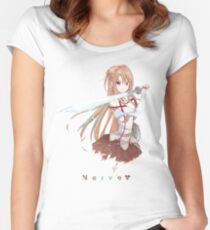 Lightning Flash Style Women's Fitted Scoop T-Shirt