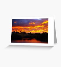 Painted Sky Greeting Card