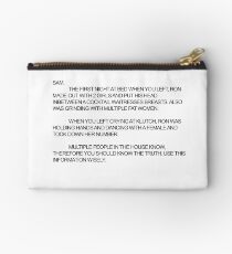 Jersey Shore--The Note Studio Pouch