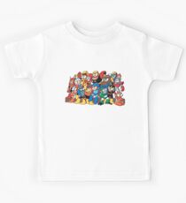 Mega Man - Robot Masters Kids T-Shirt