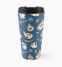 Cockatiel Screm Travel Mug