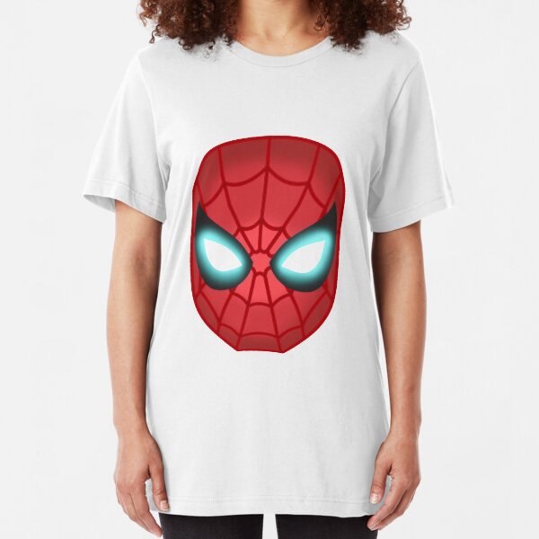 Iron Spider Mask Slim Fit T-Shirt