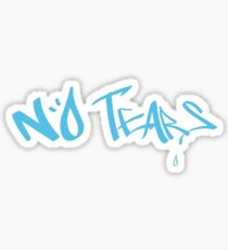 No Tears Graffiti Sticker