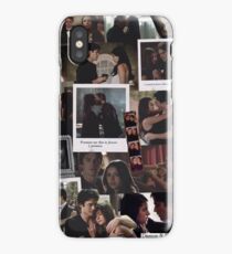 Damon and Elena - The Vampire Diaries iPhone Case