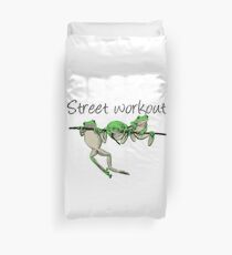 Street workout Duvet Cover