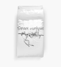 Street workout Duvet Cover