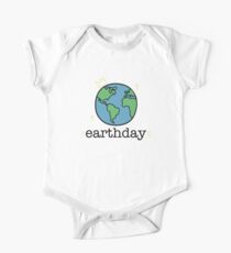 Earth day. One Piece - Short Sleeve