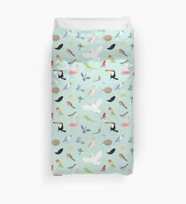 Funda nórdica Patrón de pájaro