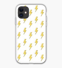 Yellow Flash Pattern iPhone Case