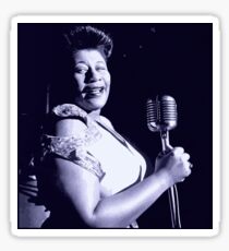 Ella Fitzgerald fanart by NICHEPRINTSNYC Sticker