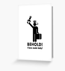 Funny New Father Royal Baby Edition T-shirt Greeting Card