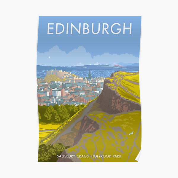Edinburgh Posters Redbubble