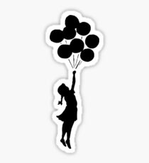 Balloon girl Sticker