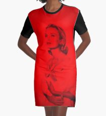 Grace Kelly - Celebrity Graphic T-Shirt Dress