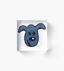 PACS - the little blue dog Acrylic Block