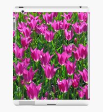 Purple tulips in sunshine iPad Case/Skin