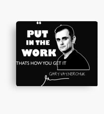Gary Vaynerchuk Motivation Canvas Print