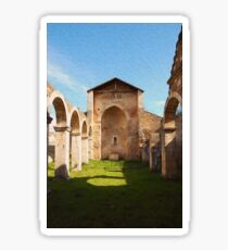 Forgotten World - Santa Maria di Cartignano, Italy Sticker