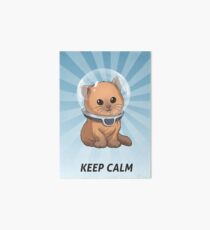 Subnautica: Keep Calm Kitty Galeriedruck
