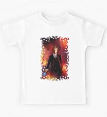 10th Doctor abstract Kids Tee