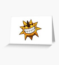 Seelenfresser - Sonne Grußkarte