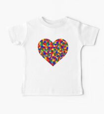 Voronoi Patchwork Heart Baby Tee
