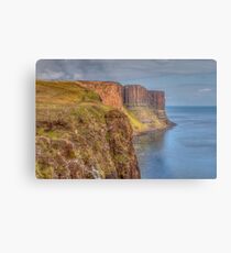 Kilt Rock Sea Cliff Metal Print